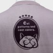 画像7: 猫あるあるTシャツ「Cat Patterns」半袖スモーキーピンク (7)